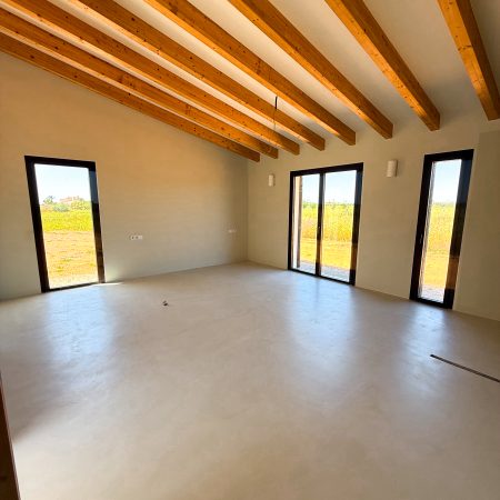 habitación espaciosa del proyecto en Campos, donde construimos la vivienda desde cero